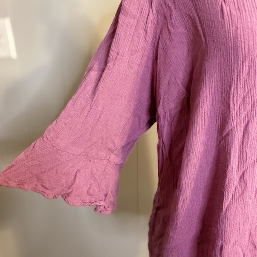 Modcloth Lavender Button Down Top - image 4